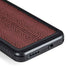 Marsala Snake Skin Galaxy S24 Waterproof Case